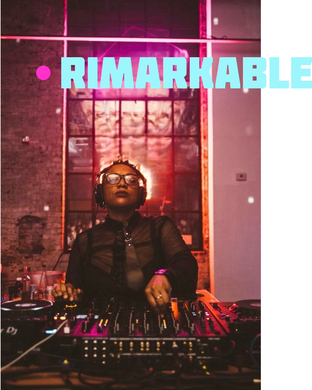 Rimarkable, co-headliner for Cinderellas on the Dance Floor
